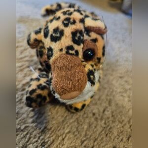 Kellytoy Leopard Plush Beanbag Stuffed Animal